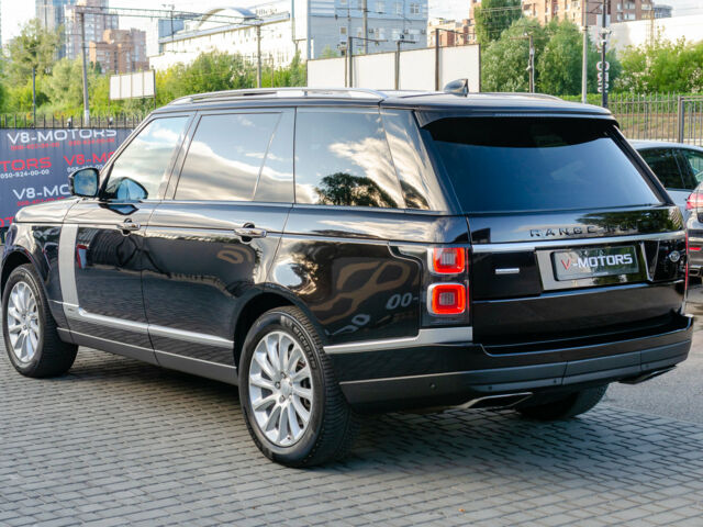 Чорний Ленд Ровер Рендж Ровер, об'ємом двигуна 5 л та пробігом 185 тис. км за 53500 $, фото 8 на Automoto.ua