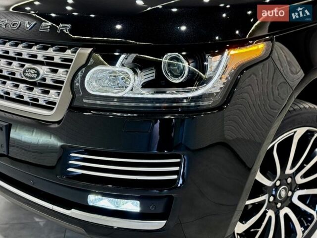 Черный Ленд Ровер Рендж Ровер, объемом двигателя 4.37 л и пробегом 3 тыс. км за 69999 $, фото 7 на Automoto.ua