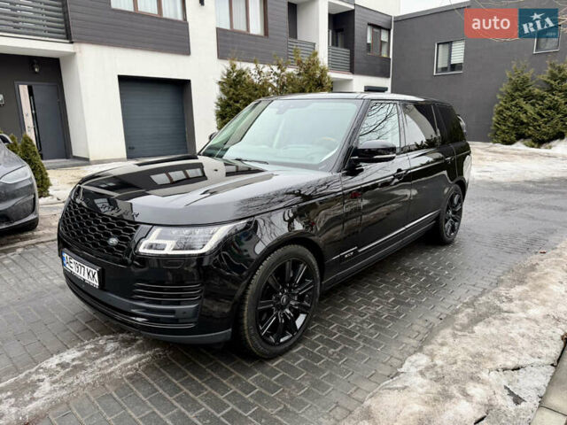 Черный Ленд Ровер Рендж Ровер, объемом двигателя 2.99 л и пробегом 200 тыс. км за 57000 $, фото 3 на Automoto.ua