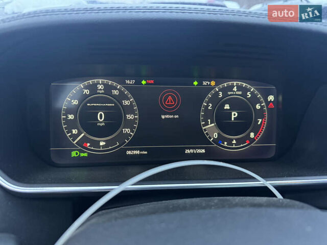 Черный Ленд Ровер Рендж Ровер, объемом двигателя 5 л и пробегом 133 тыс. км за 49900 $, фото 12 на Automoto.ua