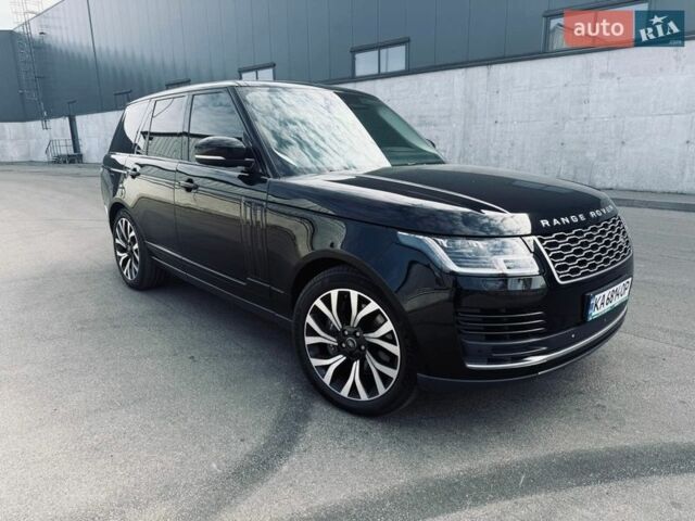 Черный Ленд Ровер Рендж Ровер, объемом двигателя 4.37 л и пробегом 90 тыс. км за 65000 $, фото 18 на Automoto.ua