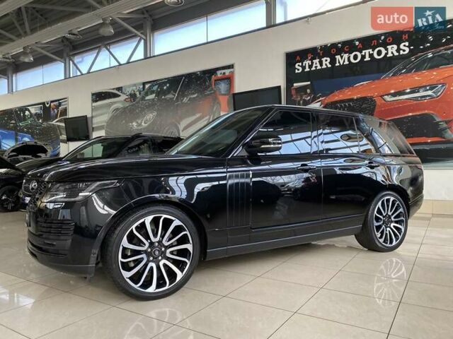Чорний Ленд Ровер Рендж Ровер, об'ємом двигуна 3 л та пробігом 120 тис. км за 49900 $, фото 10 на Automoto.ua