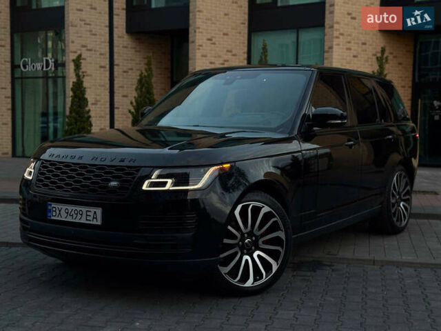 Черный Ленд Ровер Рендж Ровер, объемом двигателя 2.99 л и пробегом 124 тыс. км за 59900 $, фото 5 на Automoto.ua