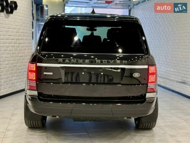 Черный Ленд Ровер Рендж Ровер, объемом двигателя 4.37 л и пробегом 3 тыс. км за 69999 $, фото 4 на Automoto.ua