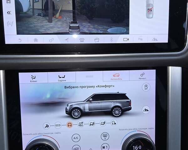 Ленд Ровер Рендж Ровер 2018 в Полтаве на Automoto.ua Черный Ленд Ровер Рендж Ровер, объемом двигателя 5 л и пробегом 48 тыс. км за 60000 $, фото 28 на Automoto.ua
