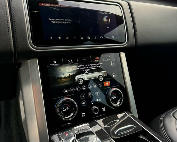 Чорний Ленд Ровер Рендж Ровер, об'ємом двигуна 4.37 л та пробігом 172 тис. км за 65500 $, фото 23 на Automoto.ua