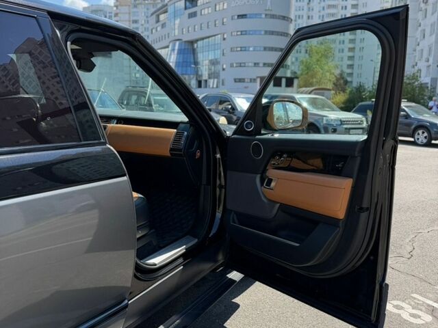 Чорний Ленд Ровер Рендж Ровер, об'ємом двигуна 4.37 л та пробігом 128 тис. км за 57000 $, фото 9 на Automoto.ua