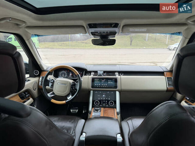 Черный Ленд Ровер Рендж Ровер, объемом двигателя 4.37 л и пробегом 161 тыс. км за 70990 $, фото 17 на Automoto.ua