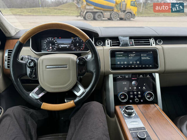 Черный Ленд Ровер Рендж Ровер, объемом двигателя 4.37 л и пробегом 161 тыс. км за 70990 $, фото 21 на Automoto.ua