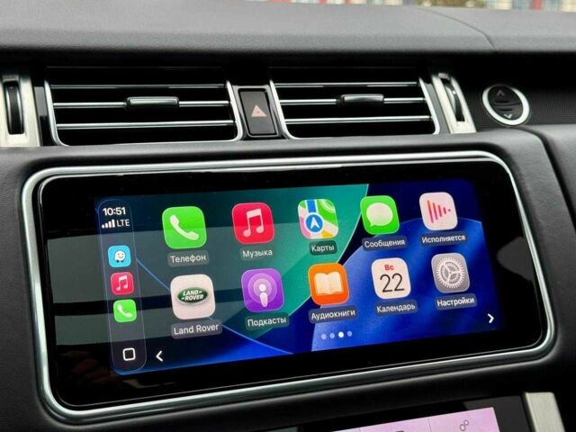 Черный Ленд Ровер Рендж Ровер, объемом двигателя 5 л и пробегом 48 тыс. км за 59900 $, фото 15 на Automoto.ua