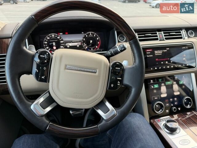 Черный Ленд Ровер Рендж Ровер, объемом двигателя 5 л и пробегом 161 тыс. км за 58500 $, фото 51 на Automoto.ua