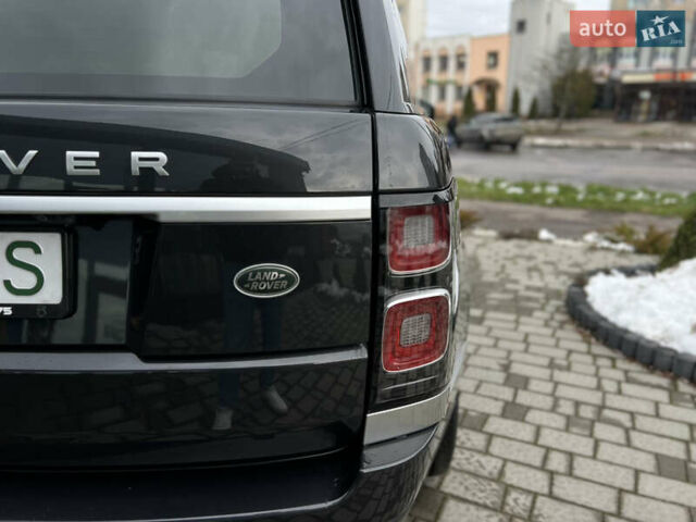 Черный Ленд Ровер Рендж Ровер, объемом двигателя 4.37 л и пробегом 90 тыс. км за 69000 $, фото 10 на Automoto.ua
