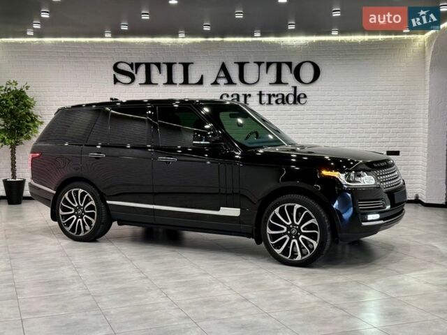 Черный Ленд Ровер Рендж Ровер, объемом двигателя 4.37 л и пробегом 3 тыс. км за 69999 $, фото 76 на Automoto.ua