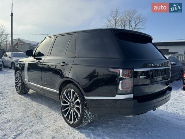 Чорний Ленд Ровер Рендж Ровер, об'ємом двигуна 5 л та пробігом 194 тис. км за 58000 $, фото 77 на Automoto.ua