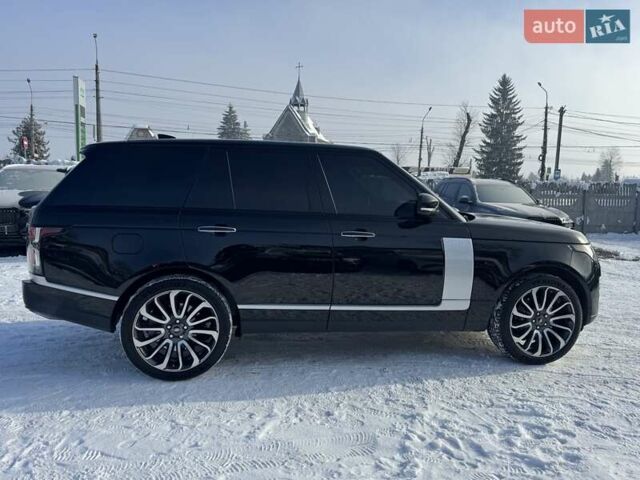 Чорний Ленд Ровер Рендж Ровер, об'ємом двигуна 5 л та пробігом 194 тис. км за 58000 $, фото 85 на Automoto.ua