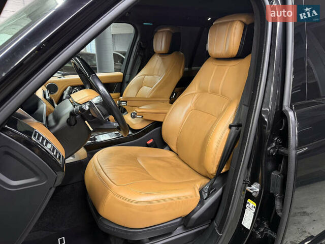 Черный Ленд Ровер Рендж Ровер, объемом двигателя 5 л и пробегом 78 тыс. км за 81500 $, фото 18 на Automoto.ua