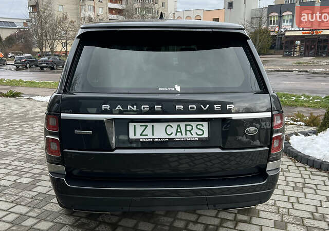 Черный Ленд Ровер Рендж Ровер, объемом двигателя 4.37 л и пробегом 90 тыс. км за 69000 $, фото 5 на Automoto.ua