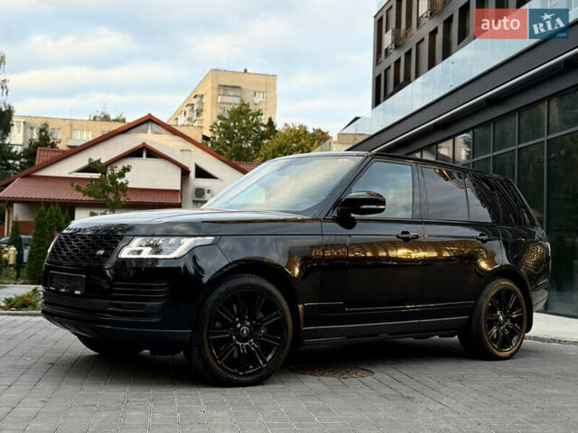 Ленд Ровер Рендж Ровер 2019 в Львове на Automoto.ua Черный Ленд Ровер Рендж Ровер, объемом двигателя 4.37 л и пробегом 160 тыс. км за 74900 $, фото 2 на Automoto.ua