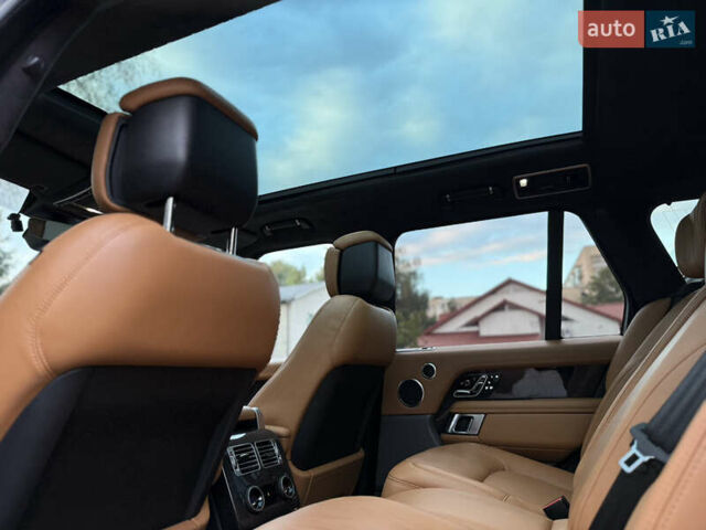 Ленд Ровер Рендж Ровер 2019 в Львове на Automoto.ua Черный Ленд Ровер Рендж Ровер, объемом двигателя 4.37 л и пробегом 160 тыс. км за 74900 $, фото 69 на Automoto.ua
