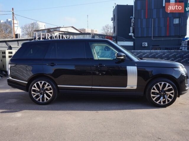 Черный Ленд Ровер Рендж Ровер, объемом двигателя 4.37 л и пробегом 127 тыс. км за 69999 $, фото 4 на Automoto.ua