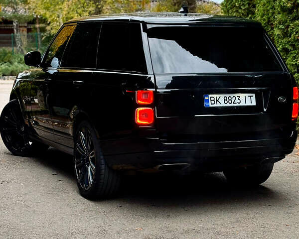 Черный Ленд Ровер Рендж Ровер, объемом двигателя 3 л и пробегом 84 тыс. км за 56000 $, фото 6 на Automoto.ua