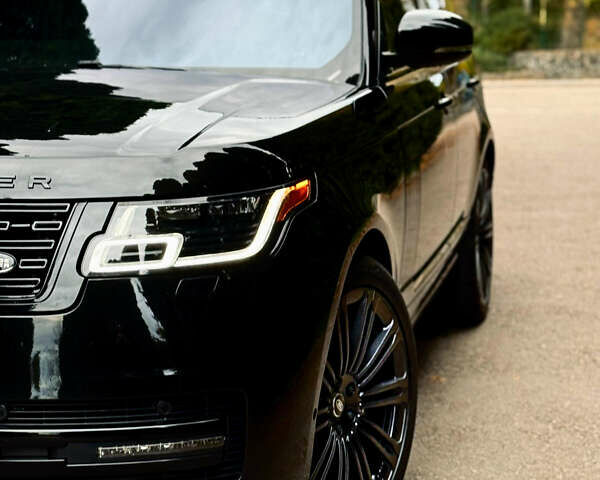 Черный Ленд Ровер Рендж Ровер, объемом двигателя 3 л и пробегом 84 тыс. км за 56000 $, фото 1 на Automoto.ua