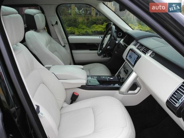 Чорний Ленд Ровер Рендж Ровер, об'ємом двигуна 4.37 л та пробігом 115 тис. км за 112000 $, фото 19 на Automoto.ua