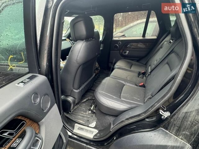 Черный Ленд Ровер Рендж Ровер, объемом двигателя 5 л и пробегом 55 тыс. км за 29999 $, фото 15 на Automoto.ua