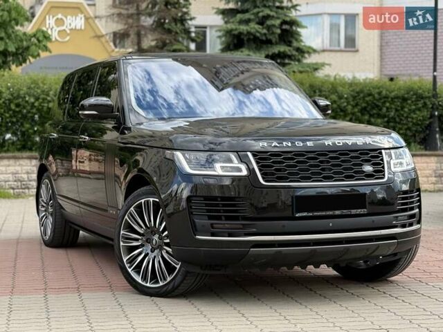 Чорний Ленд Ровер Рендж Ровер, об'ємом двигуна 4.37 л та пробігом 108 тис. км за 75900 $, фото 1 на Automoto.ua