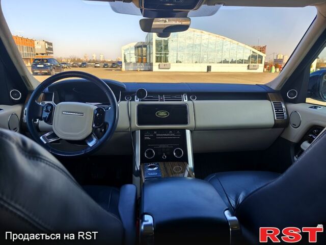 Черный Ленд Ровер Рендж Ровер, объемом двигателя 3 л и пробегом 119 тыс. км за 54000 $, фото 11 на Automoto.ua