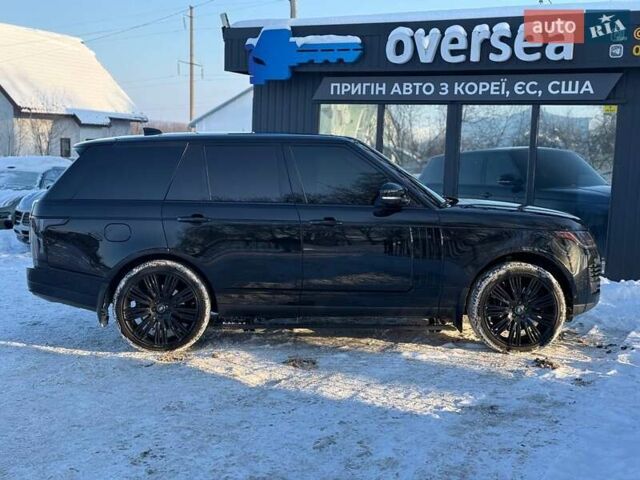 Черный Ленд Ровер Рендж Ровер, объемом двигателя 5 л и пробегом 163 тыс. км за 59000 $, фото 10 на Automoto.ua