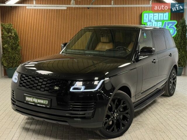 Чорний Ленд Ровер Рендж Ровер, об'ємом двигуна 4.37 л та пробігом 115 тис. км за 88000 $, фото 1 на Automoto.ua