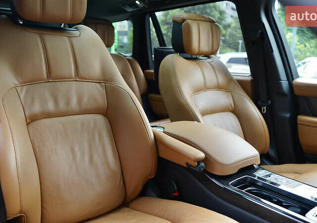 Черный Ленд Ровер Рендж Ровер, объемом двигателя 4.37 л и пробегом 128 тыс. км за 79500 $, фото 59 на Automoto.ua