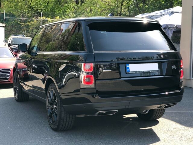 Чорний Ленд Ровер Рендж Ровер, об'ємом двигуна 5 л та пробігом 0 тис. км за 196085 $, фото 7 на Automoto.ua