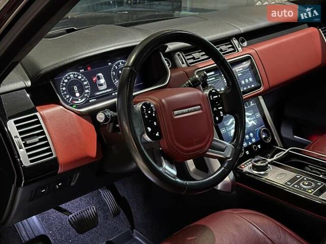 Чорний Ленд Ровер Рендж Ровер, об'ємом двигуна 5 л та пробігом 97 тис. км за 67490 $, фото 15 на Automoto.ua