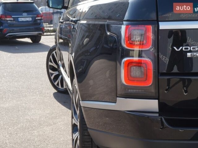 Черный Ленд Ровер Рендж Ровер, объемом двигателя 4.37 л и пробегом 127 тыс. км за 69999 $, фото 71 на Automoto.ua