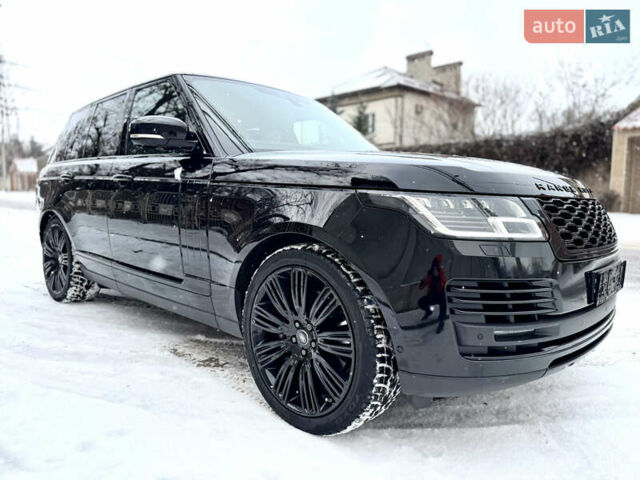 Чорний Ленд Ровер Рендж Ровер, об'ємом двигуна 4.37 л та пробігом 145 тис. км за 77000 $, фото 3 на Automoto.ua