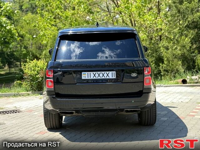 Черный Ленд Ровер Рендж Ровер, объемом двигателя 3 л и пробегом 80 тыс. км за 58000 $, фото 3 на Automoto.ua