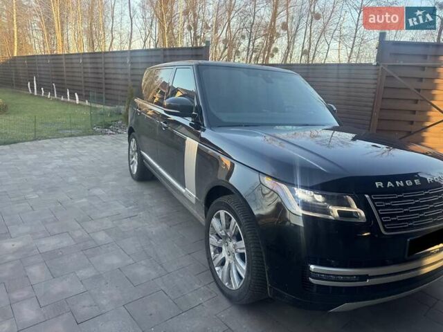 Чорний Ленд Ровер Рендж Ровер, об'ємом двигуна 5 л та пробігом 164 тис. км за 60000 $, фото 5 на Automoto.ua