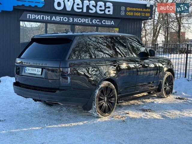 Черный Ленд Ровер Рендж Ровер, объемом двигателя 5 л и пробегом 163 тыс. км за 59000 $, фото 12 на Automoto.ua