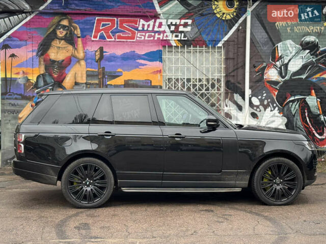 Черный Ленд Ровер Рендж Ровер, объемом двигателя 3 л и пробегом 112 тыс. км за 65000 $, фото 11 на Automoto.ua