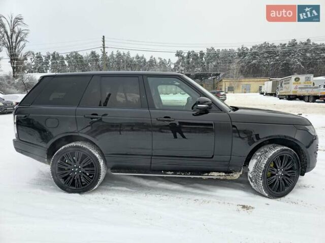 Черный Ленд Ровер Рендж Ровер, объемом двигателя 3 л и пробегом 113 тыс. км за 66000 $, фото 5 на Automoto.ua