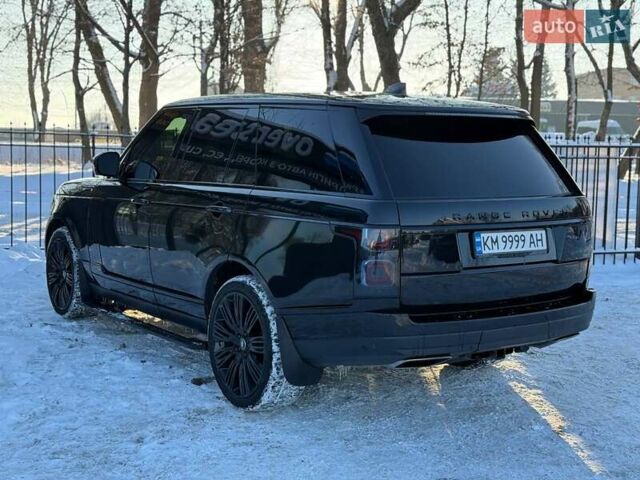 Чорний Ленд Ровер Рендж Ровер, об'ємом двигуна 5 л та пробігом 163 тис. км за 63000 $, фото 15 на Automoto.ua