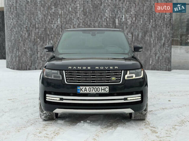 Чорний Ленд Ровер Рендж Ровер, об'ємом двигуна 5 л та пробігом 163 тис. км за 74000 $, фото 3 на Automoto.ua