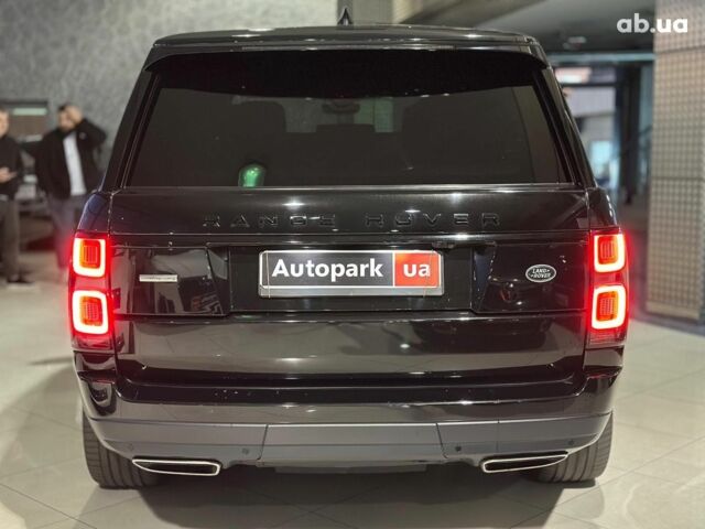 Чорний Ленд Ровер Рендж Ровер, об'ємом двигуна 5 л та пробігом 97 тис. км за 67490 $, фото 4 на Automoto.ua