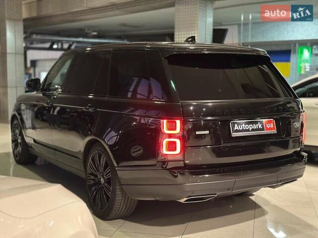 Чорний Ленд Ровер Рендж Ровер, об'ємом двигуна 5 л та пробігом 97 тис. км за 67490 $, фото 5 на Automoto.ua