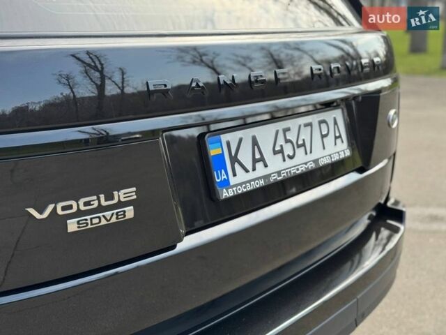 Черный Ленд Ровер Рендж Ровер, объемом двигателя 4.37 л и пробегом 119 тыс. км за 61900 $, фото 25 на Automoto.ua