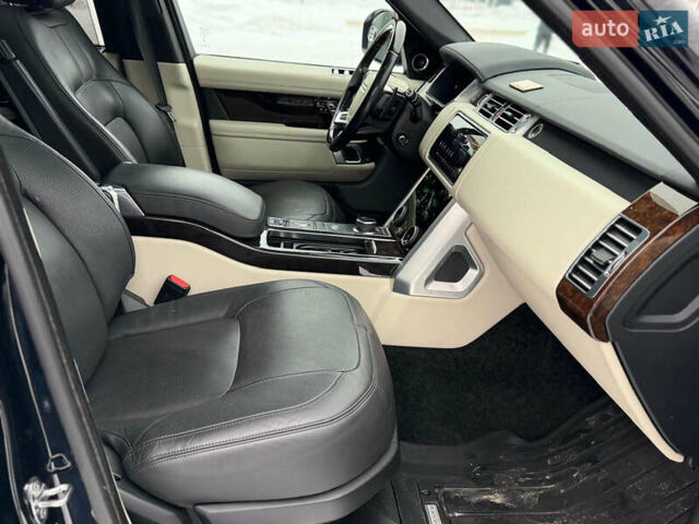 Чорний Ленд Ровер Рендж Ровер, об'ємом двигуна 5 л та пробігом 163 тис. км за 74000 $, фото 22 на Automoto.ua