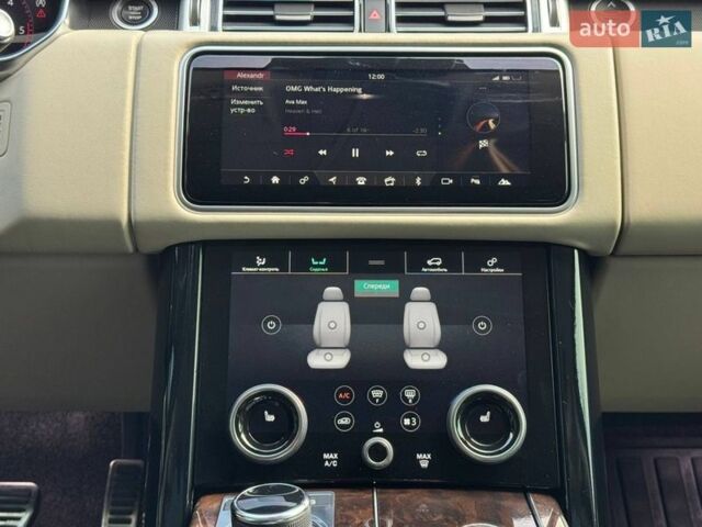 Черный Ленд Ровер Рендж Ровер, объемом двигателя 4.37 л и пробегом 119 тыс. км за 61900 $, фото 42 на Automoto.ua