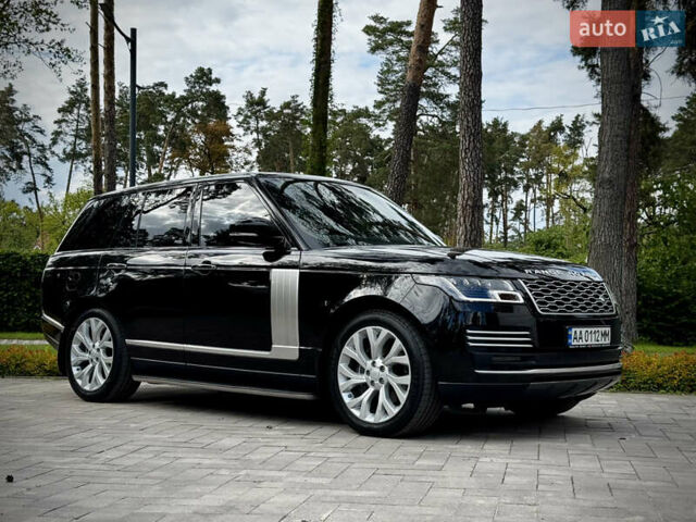 Черный Ленд Ровер Рендж Ровер, объемом двигателя 2.99 л и пробегом 88 тыс. км за 76900 $, фото 16 на Automoto.ua